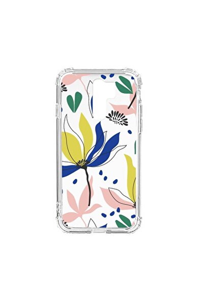 bestcase Husa Anti Shock Silicon Compatibila cu Xiaomi Redmi 9, Flowers Patte...