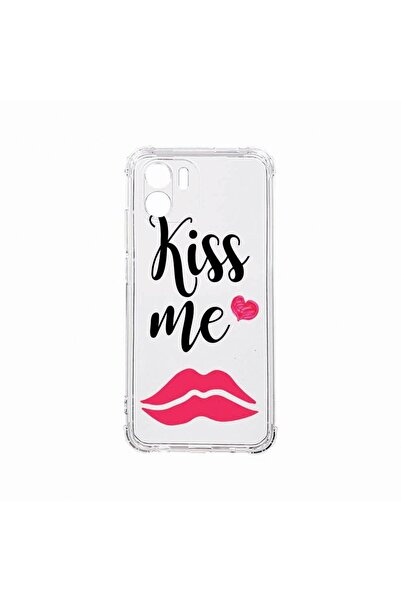 bestcase Противоударен калъф, съвместим с Xiaomi Redmi A1, Kiss Me, Устойчиво...