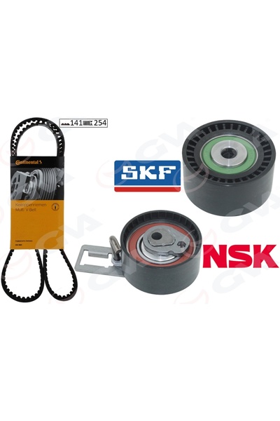 GVA DEPOMIX EKSANTRİK GERGİ KİTİ 141x25.4 C5 III-C4 II-DS4-P208-P308-P3008-P5008-P2008-PARTNER (93734)