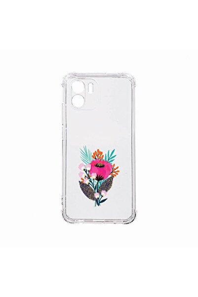 bestcase Husa BestCase¬Æ Anti Shock, Compatibila Cu Xiaomi Redmi A1, Flowers,...
