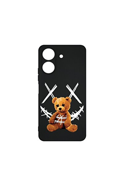 bestcase Тънък силиконов калъф 0.8ММ, съвместим с Xiaomi Redmi 13C, Усмивка н...
