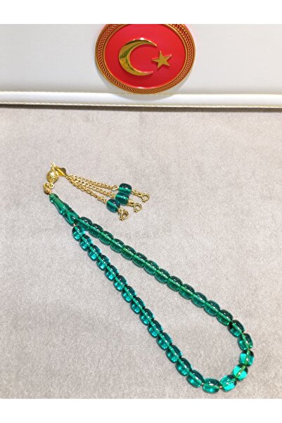 HALİL KOÇAK Block Zar Amber Tesbih Capsule Cut Master Craftsman Made
