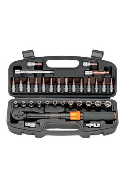 NTTolls Nttools Tork Anahtarı 1/4" 1-25 Nm 33 Parça