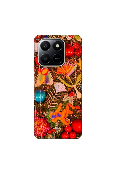 OEM Husa compatibila cu Honor X7d Silicon Gel Tpu Model Craciun Decor Brad Vi...