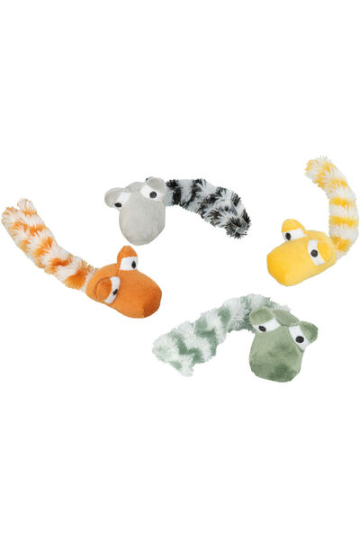 petbutik35 Tailed Dragon Head Cat Toy with Cat Grass