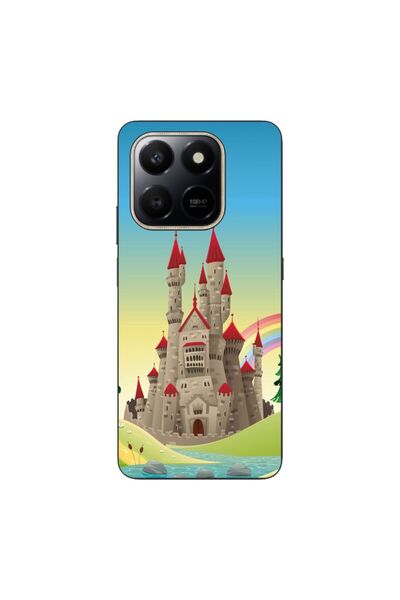 OEM Husa compatibila cu Honor X7d Silicon Gel Tpu Model Castel