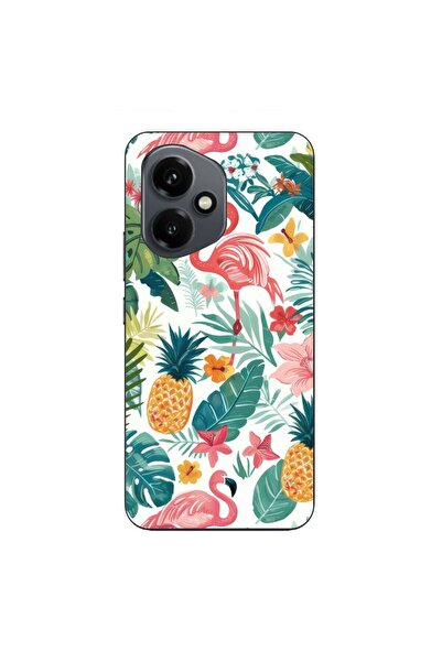 OEM Husa compatibila cu Honor 400 Silicon Gel Tpu Model Tropical Pattern