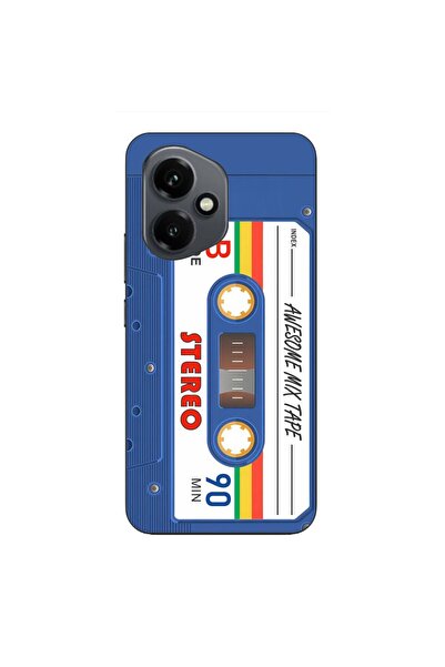 OEM Husa compatibila cu Honor 400 Silicon Gel Tpu Model Caseta Vintage Mix Tape