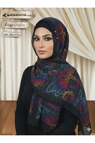 4seasons scarf طرح - الحجاب -وشاح - شال