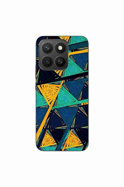 OEM Husa compatibila cu Honor X8c Silicon Gel Tpu Model Abstract Prism