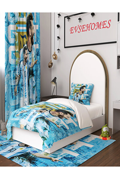 EVSEHOMES Goat Messi̇(Fon Curtain 70X260 Two Wings - Bedding Set - Choose You...