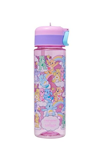 SMIGGLE Care Bears Plastic Flip Beverage Bottle 650ml