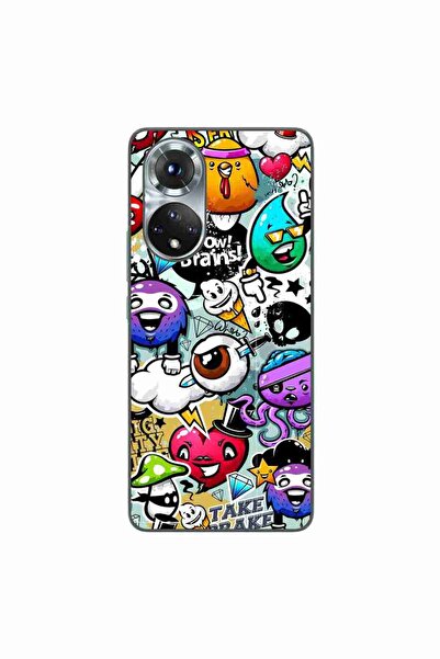 OEM Husa compatibila cu Honor 50 Silicon Gel Tpu Model Pop Art Graffiti