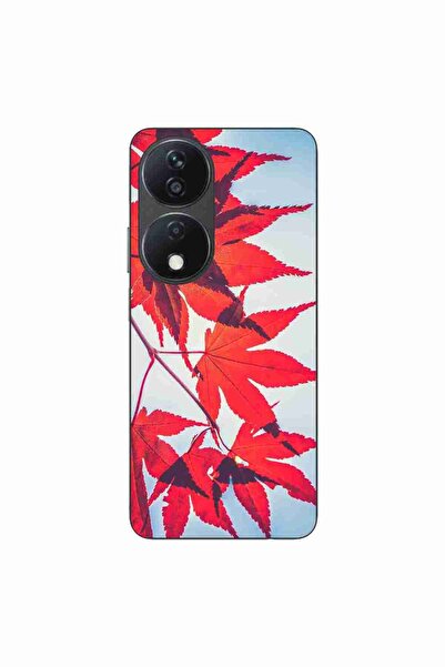OEM Husa compatibila cu Honor X7b Silicon Gel Tpu Model Frunze de toamna