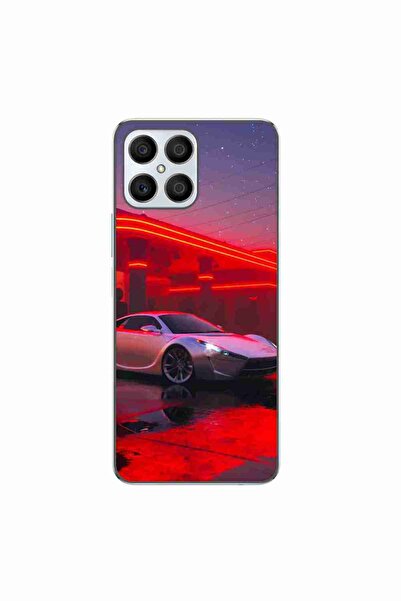 OEM Husa compatibila cu Honor X8 4G Silicon Gel Tpu Model Future Car