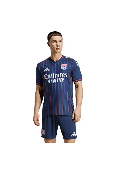 adidas Bărbați& # x27;s Tricou de fotbal Olympique Lyonnais 25/26 de deplasar...