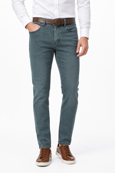 LOCUS JEANS Men's Silim Fit Jeans Model Trousers 311 Bgl-St05456