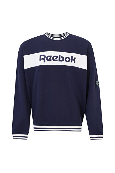 Reebok LAWN CLUB CREW SWEAT Hanorac pentru bărbați, albastru marin