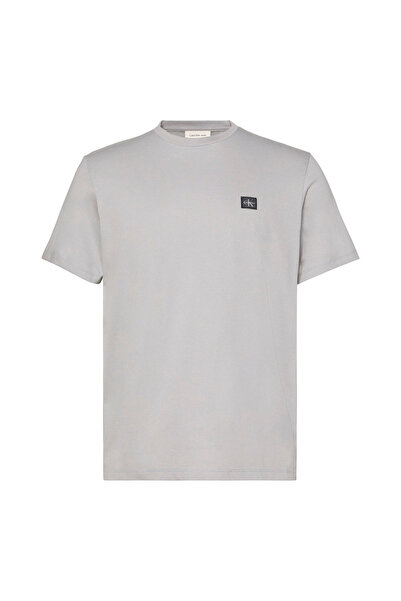 Calvin Klein Bărbați& # x27;s Tricou din bumbac cu mânecă scurtă și insignă S