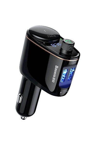 Baseus Modulator FM Bluetooth S-06 (Ediție de peste mări), 2 x USB-A CCHC0000...