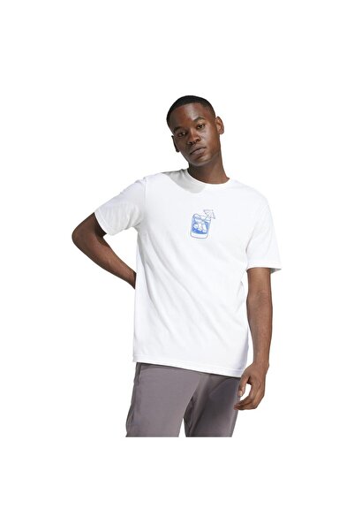 adidas Bărbați& # x27;s Tricou cu mânecă scurtă, cu imprimeu grafic cu băutur...