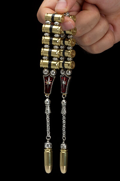OTTOTESBİH Certified Bullet Design 105Gr Alpaca Metal Rosary Zaza Rosary