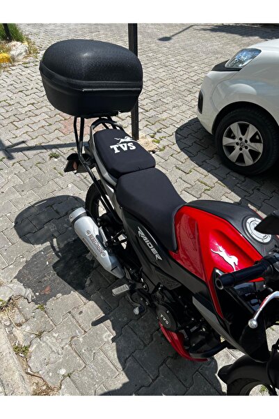 Utku Giyim TVS RAİDER 125 CC UYUMLU MOTOSİKLET SELE KILIFI ARTÇI VE SÜRÜCÜ DA...