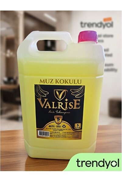 valrise Hair Shampoo 5 Liters with Banana Essence