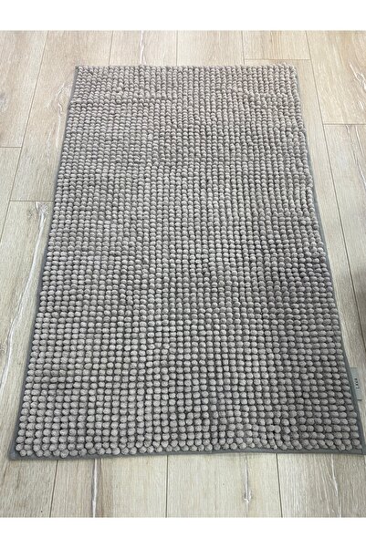 ACAR HOUSE Kaymaz Tabam Yumuşak Dokulu 60x100 Paspas Gri Renk