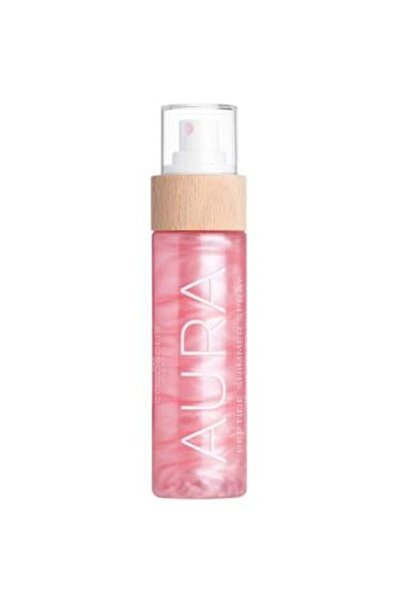 Cocosolis Aura Pink Peptides Shimmer Spray for Skin and Hair by - 100 ml