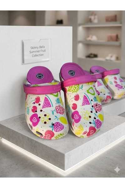 AkınalBella Akınal Bella Women's Fruity Women's Eba Slippers Sandals