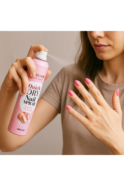 Zumzeria Quick Dry Nail Polish Spray 100ml - Victoria