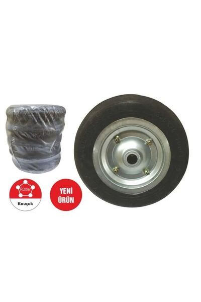 markentegra Tkr 001 El Arabası Tekeri Dolgu Teker Burçlu
