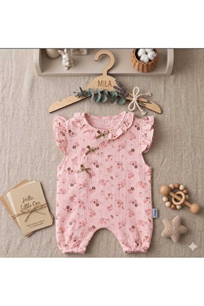 Gülsen Baby Fiyonklu Kız Tulum