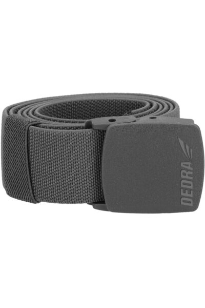 Generic Curea pentru pantaloni 120cm, elastic, cataramДѓ - fДѓrДѓ metal, gri
