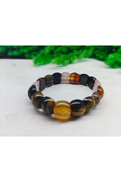 best bioenerji taş terapi Mixed Natural Stone Bracelet (Certified) |   Unisex...
