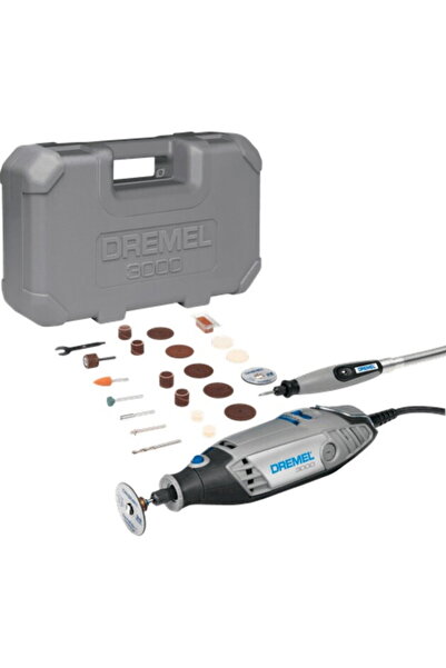 Dremel multi-function tool 3000-1/25 (grey, 130 watts, 25-piece accessories, ...