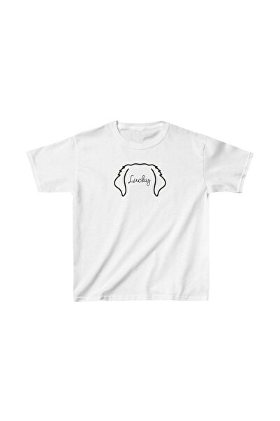 Mariposa Secret Unisex Kids Printed T-Shirt - White