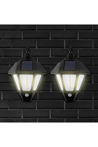 shopwave PLN 2 Adet Güneş Enerjili Bahçe Led Ampul Hareket Sensörlü Bahçe Led...