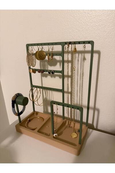 DU&ER 💍   Jewelry Stand – Earring, Necklace, and Bracelet Organizer Desktop ...