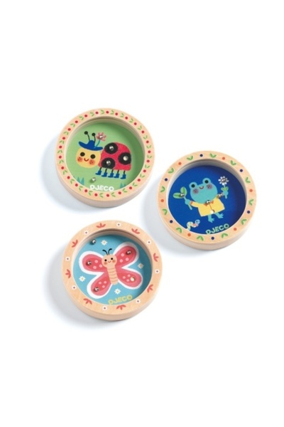 djeco Mini wooden ball game,