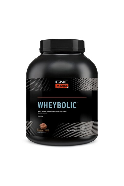 GNC Amp - Wheybolic – 1798.5 g (33 Servings) - Chocolate Flavored