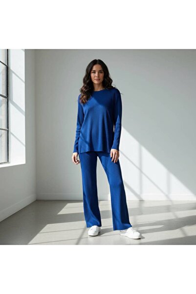 RARA Velvet Pleated Set - Size 2 - Indigo