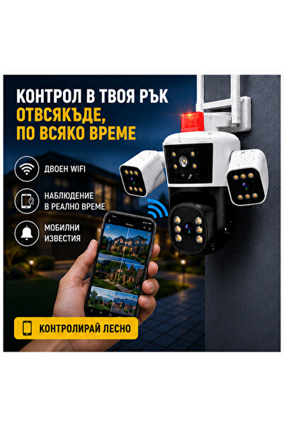 OEM Camera alba tripla WIFI (BG-V03)