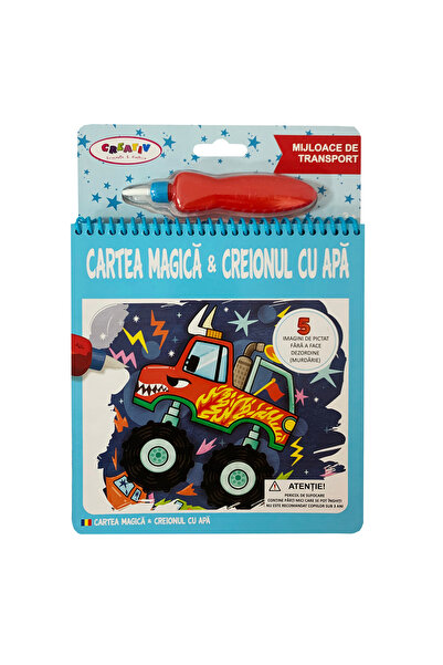 Fara brand CARTEA MAGICA & CREIONUL CU APA MIJLOACE DE TRANSPORT