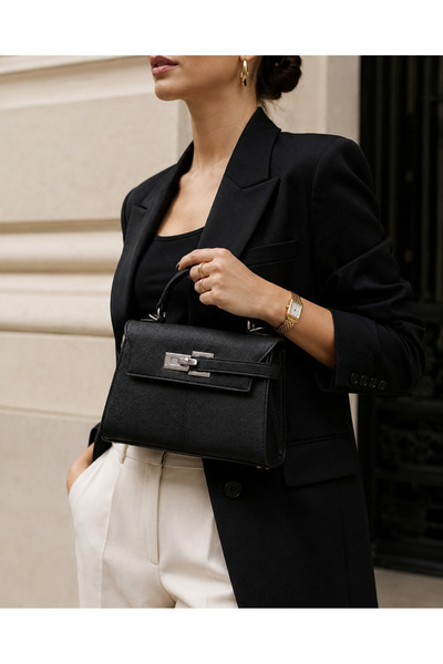 mothers dream Structured Mini Top Handle Handbag – Available in 5 Colors