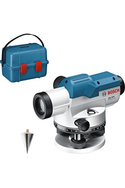 Bosch Nivelă optică GOL 26 D Profesională (albastră, carcasă, unitate de măsu...