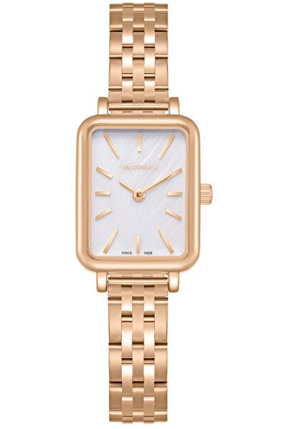 Lee Cooper LEE COOPER LC08121.420 Women Analog Display Watch & Metal Strap Ro...