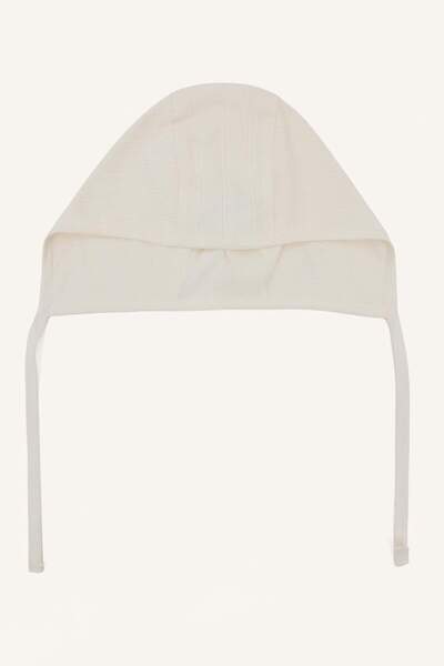 DeFacto Cotton Beige Beret Baby Girl H7266A526Sm