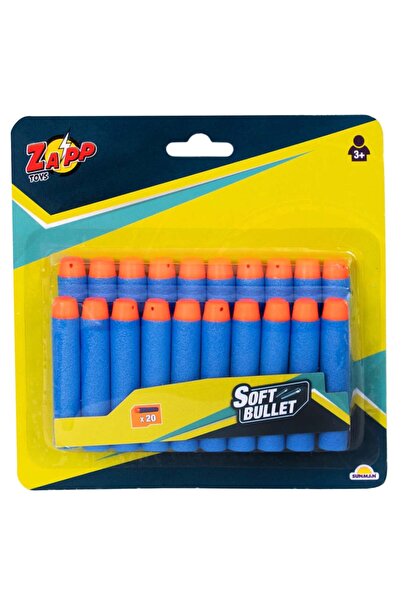 Zapp Toys Rezerva proiectile din burete, Zapp Toys, 20 de bucati